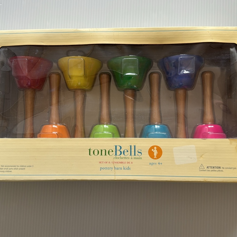 Pottery Barn Kids Tone Bells Set of 8 - Multicolor - Picture 2 of 10